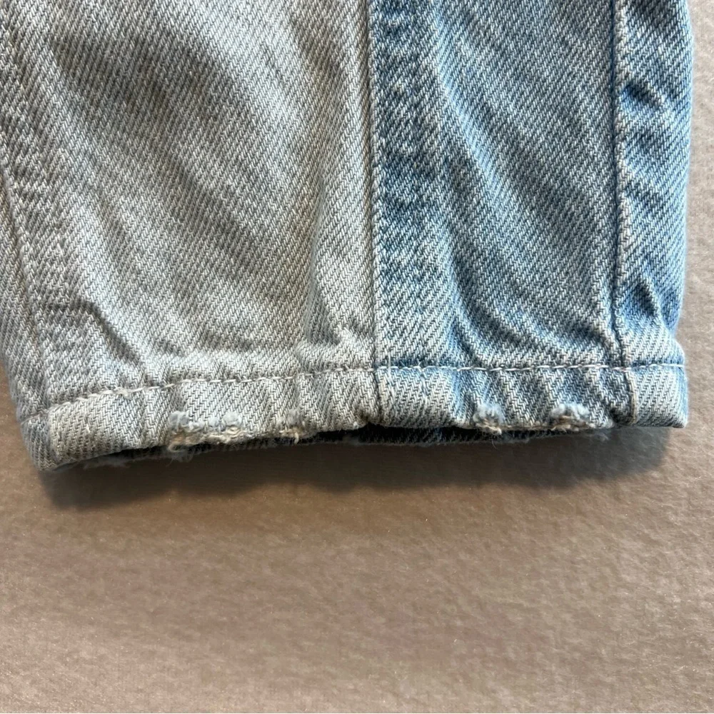 Pacsun Patchwork Vintage Style Ultra High Rise Slim Jeans Women's Size 24 - Picture 5 of 11
